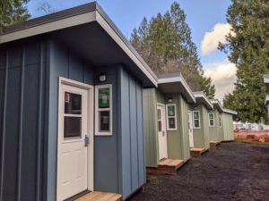 A transitional housing village similar to North Valley’s vision